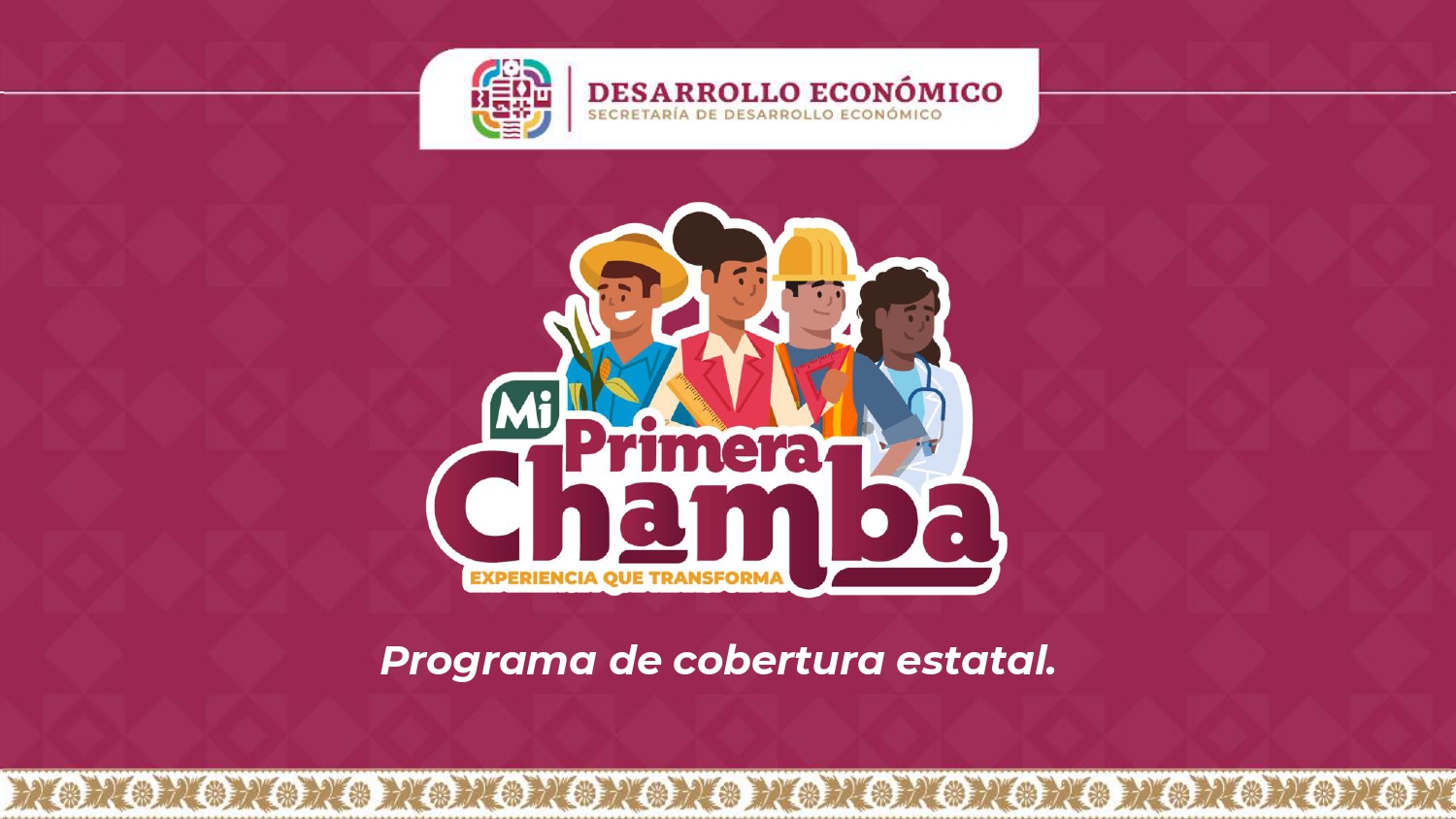 Invitación a Formar Parte del Programa M de la Secretaría de Desarrollo Económico Oaxaca